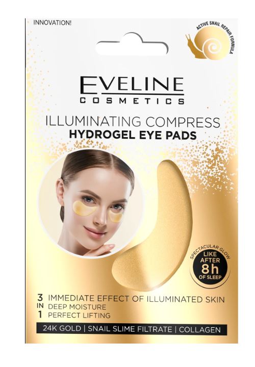 Eye Pads - Gold Illuminating Compress Hydrogel 3IN1